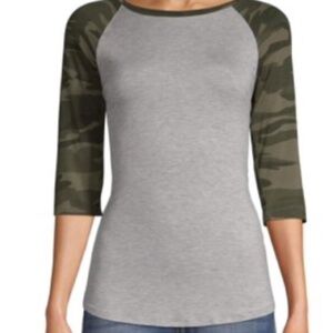 Rue21 Gray Camo Shirt